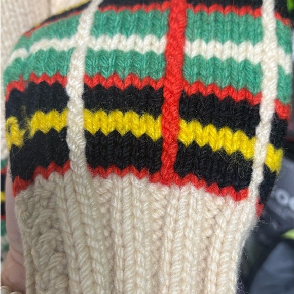 Women’s 1970: vintage handmade wool sweater Eclectic Grandpa Style - Picture 4 of 9